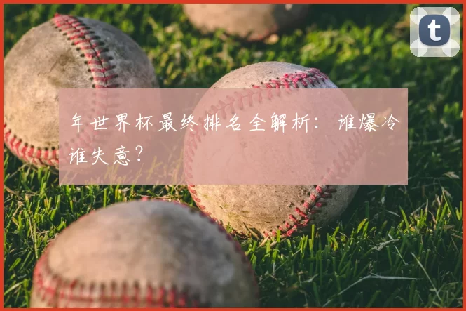 年世界杯最终排名全解析:谁爆冷谁失意?