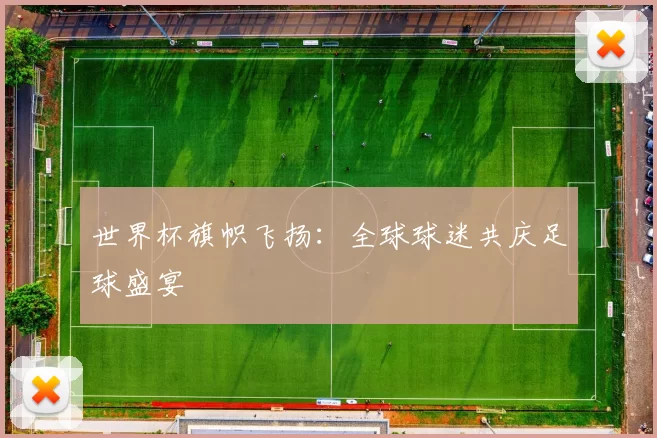 世界杯旗帜飞扬:全球球迷共庆足球盛宴