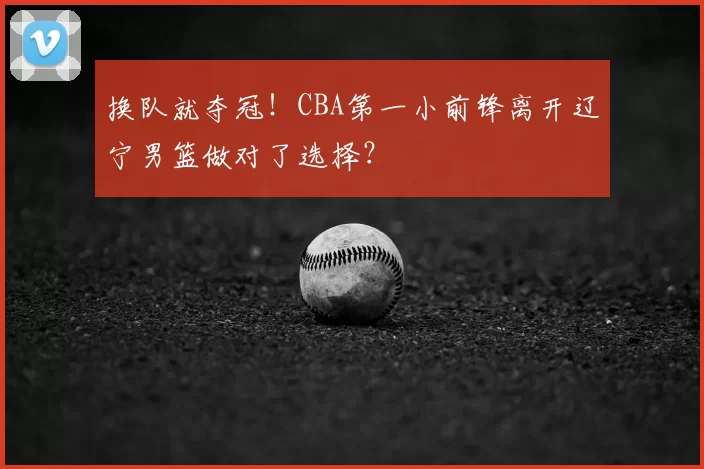 换队就夺冠!CBA第一小前锋离开辽宁男篮做对了选择?